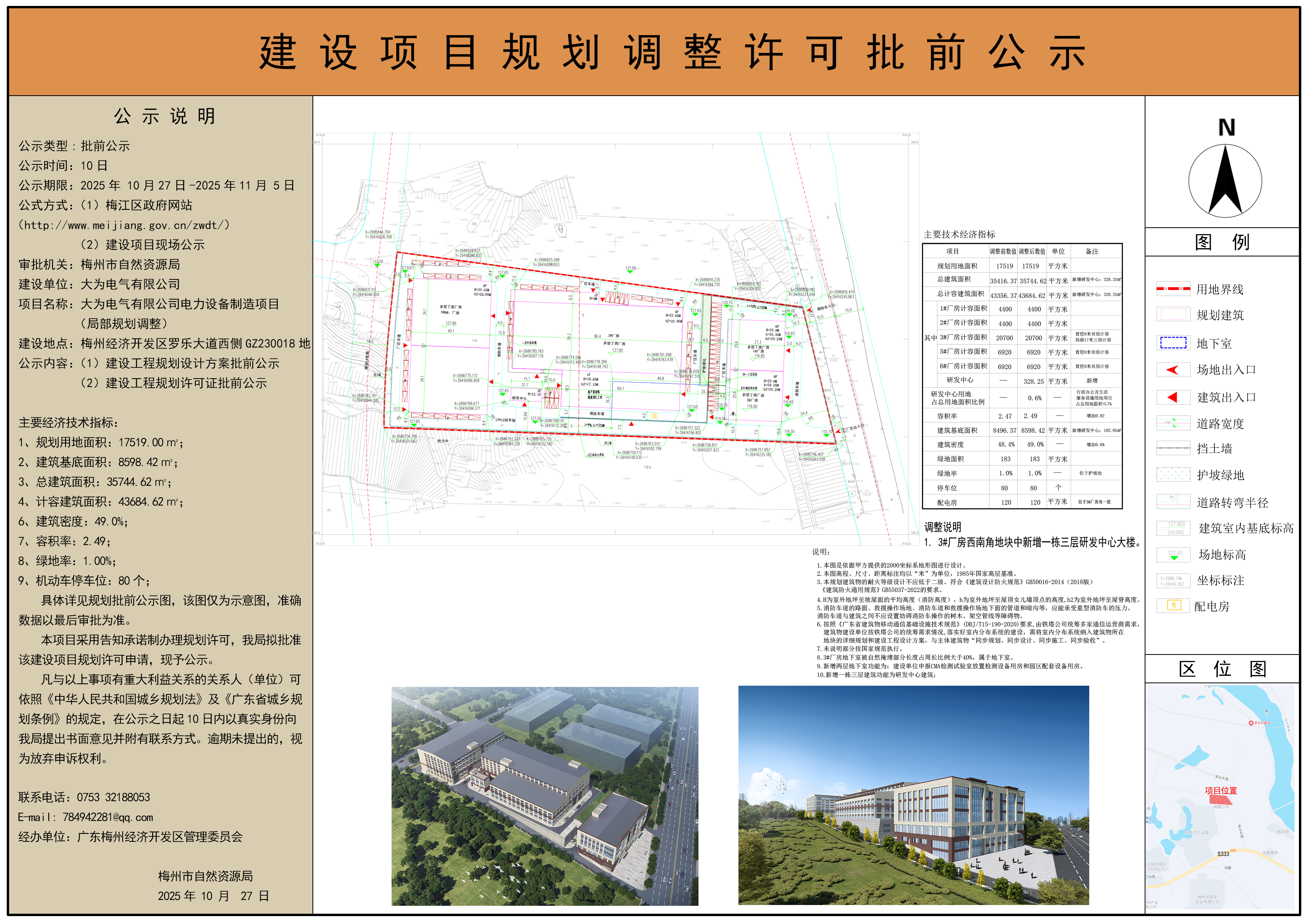 建设项目规划调整许可批前公示（大为电气局部规划调整）.jpg