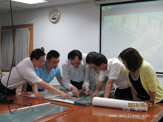 梅江区外经贸局到深圳开展招商引资活动 - - 梅